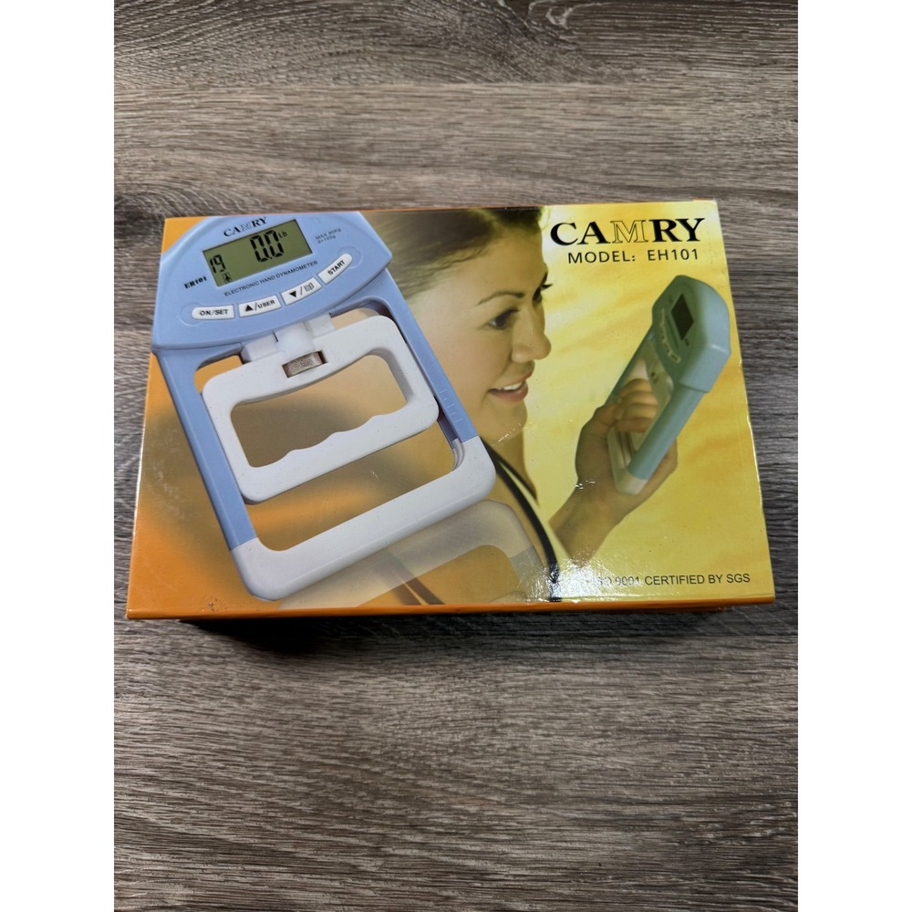 Camry EH101 Electronic‎ Hand Dynamometer Digital Grip Strength Tester 198 lbs